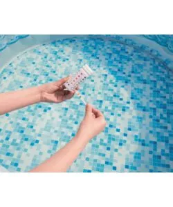 Strisce test 3 funzioni cloro, ph e alcalinita' per piscine fuori terra e lay-z-spa - bestway 58142